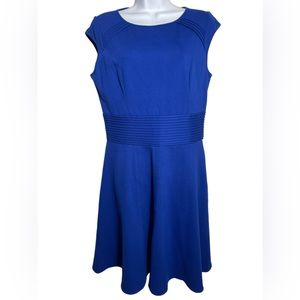 Eliza J dress size 12 stunning‎ royal blue sapphire blue simple dress 💙💙💙